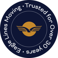 eagle-lines-circle-graphic Eagle Lines Moving, Trusted for Over 30 Years seal graphic